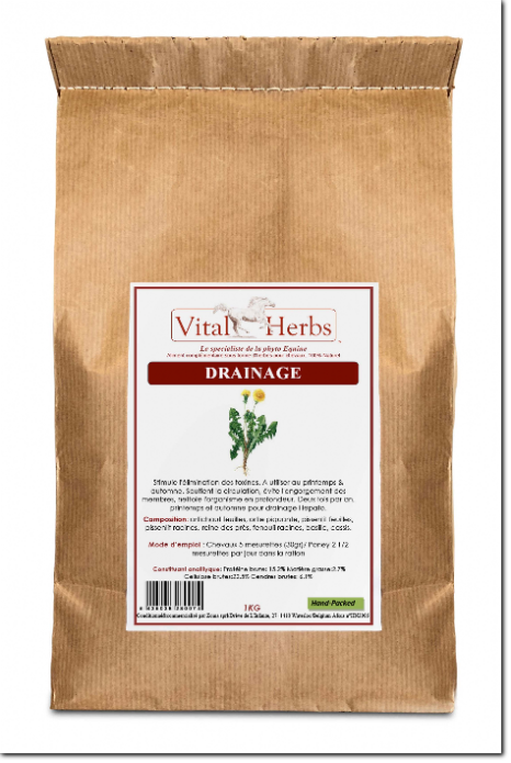  drainage hepato rénal-Fourbure cheval