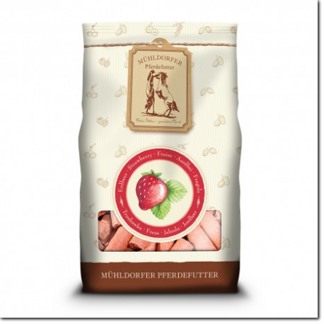 Fraises - Friandises chevaux - equibel57 Fraises - Friandises pour chevaux muhldorfer