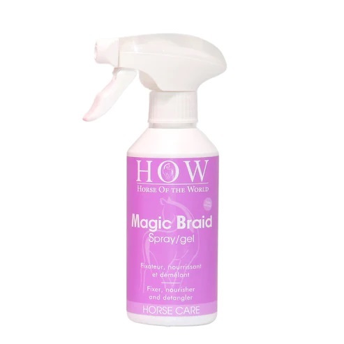 Spray Démêlant Et Brillant Pour Crinière Et Queue De Cheval - Soin Longue Durée Parfumé Rose
